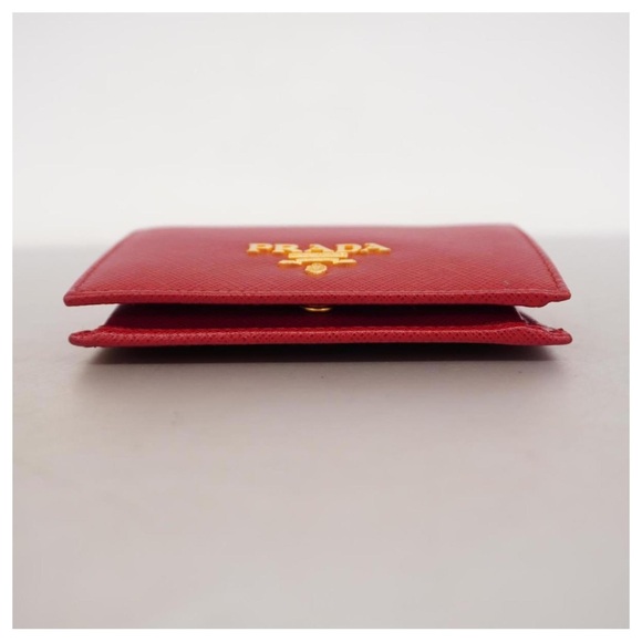 Prada Red Leather Wallet - Picture 3 of 5